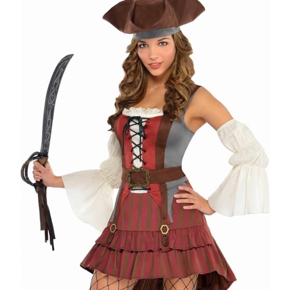 Dresses & Skirts - Used once. Halloween costume Pirate Small size